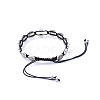 Adjustable Nylon Thread Braided Bead Bracelets BJEW-JB05177-01-2