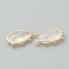 Natural Quartz Crystal Pendants G-B009-02G-E-2