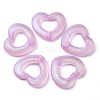 Luminous Transparent Acrylic Beads MACR-D024-19E-1