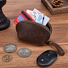 Leather Credit Card Wallets for Women Men AJEW-WH20007-10A-4