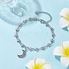 Tibetan Style Alloy Charm Bracelets BJEW-JB10096-04-2