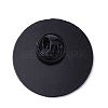 Black Alloy Enamel Brooches JEWB-G035-02C-2