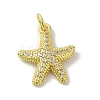 Brass Micro Pave Cubic Zirconia Pendants KK-M283-22A-01-1