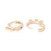 Brass Huggie Hoop Earring Findings KK-A158-02G-3