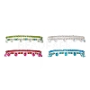 Glass Seed Beads Stretch Anklets Set AJEW-AN00522-1