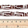 Rice Shape Tibetan Style dZi Beads Strands G-A269-A10-01-5