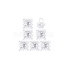 6Pcs PVC Sewing Rulers DIY-NB0012-38D-7