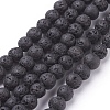Natural Lava Rock Beads Strands LS-g434-7-1