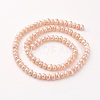 Natural Cultured Freshwater Pearl Beads Strands PEAR-G007-15-2