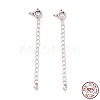 925 Sterling Silver Chain Extenders STER-D036-42AS-1