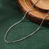 Non-Tarnish 304 Stainless Steel Necklace MAK-F033-01P-1