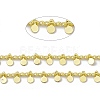 Handmade Brass Curb Chains CHC-F015-20G-1