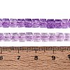 Crackle Transparent Glass Beads Strands GLAA-N062-4mm-09-2
