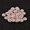 2-Hole Flat Round Resin Sewing Buttons for Costume Design BUTT-E119-20L-16-1
