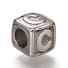 Tarnish Resistant 304 Stainless Steel European Beads OPDL-L020-001C-1