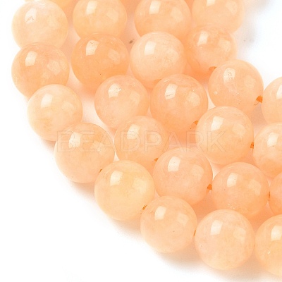 Dyed Natural Malaysia Jade Beads Strands G-G021-02C-23-1