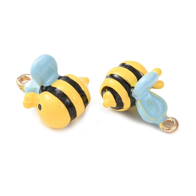 Alloy Enamel Pendants ENAM-F162-02B-03-1