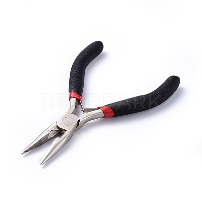 5 inch Carbon Steel Rustless Chain Nose Pliers B032H011-1