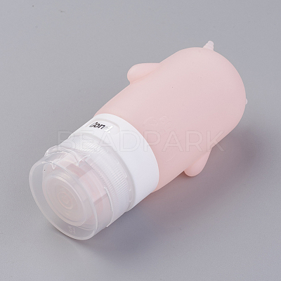 60ml Creative Portable Silicone Travel Points Bottles X-MRMJ-WH0006-B02-1