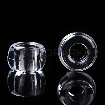 Transparent Plastic Beads X-KY-T025-01-E09-1
