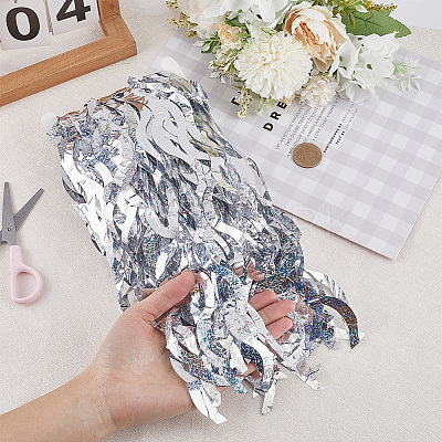 Plastic Foil Fringe Curtains DIY-WH20011-33A-1