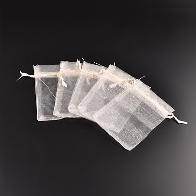 Organza Gift Bags with Drawstring OP-R016-9x12cm-19-1