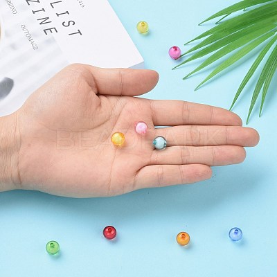 Transparent Acrylic Beads X-TACR-S092-10mm-M-1
