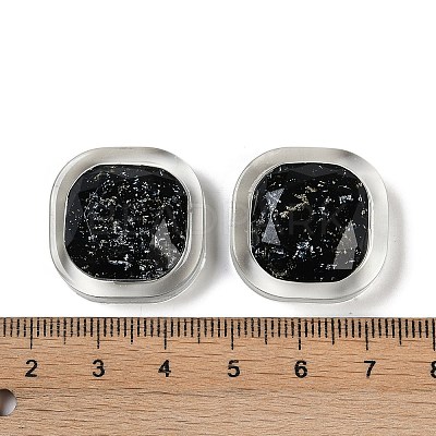 Transparent Epoxy Resin Glitter Powder Decoden Cabochons CRES-S367-17A-1