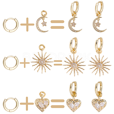 DIY Earring Making Kits DIY-SC0034-04-1