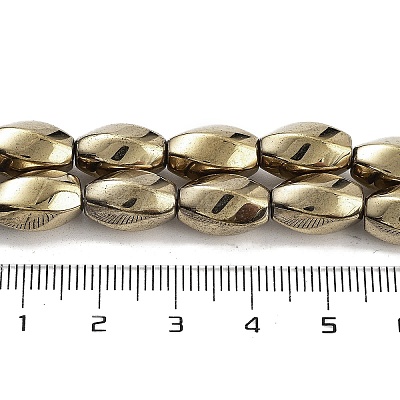 Synthetic Magnetic Hematite Beads Strands G-P545-G01-01C-1