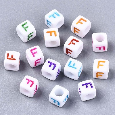 Acrylic Beads MACR-T009-12F-1