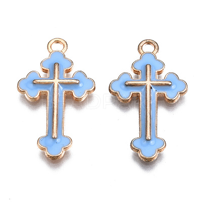 Alloy Enamel Pendants ENAM-S121-059D-1