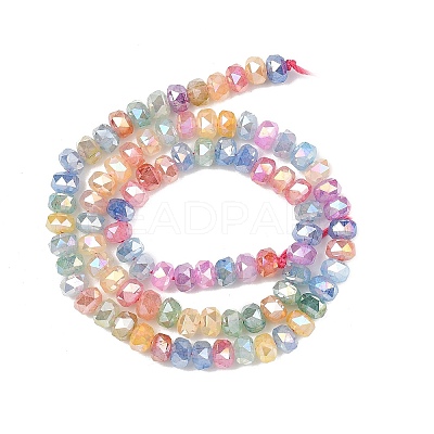 Imitation Jade Glass Beads Strands EGLA-F167-03A-01-1