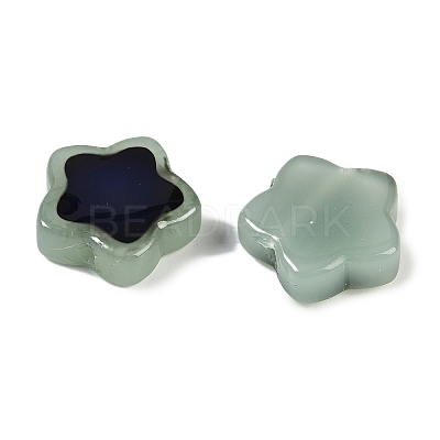 Two Tone Glass Mood Beads GLAA-Z007-06D-1