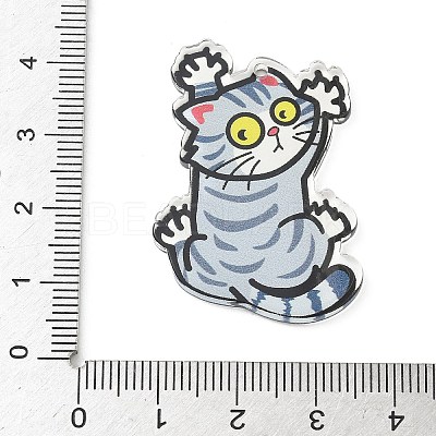 Printed Acrylic Pendants OACR-D323-01A-1