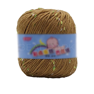 Confetti Dot Polyester Knitting Crochet Yarn PW-WGE3126-01-1