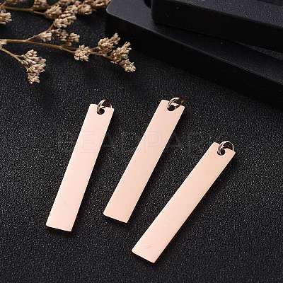 304 Stainless Steel Pendants Ion Plating(IP) A-STAS-S105-T604D-3-1