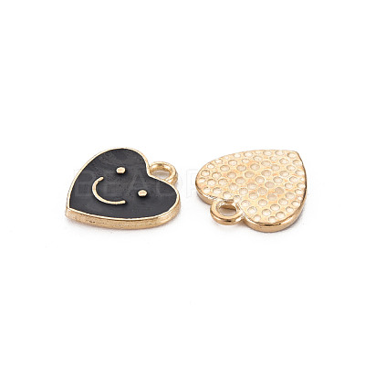Alloy Enamel Charms ENAM-T016-12B-RS-1