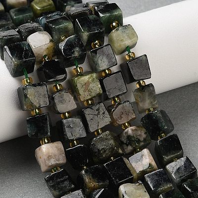 Natural Emerald Beads Strands G-G053-B22-03-1