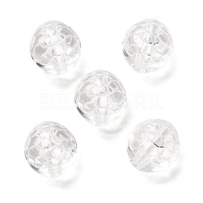 Transparent Acrylic Beads OACR-G037-01E-1