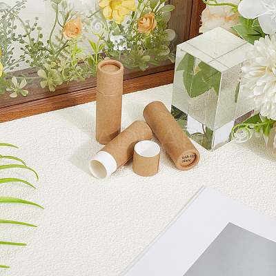Kraft Paper Empty Lipstick Bottle LS-AJEW-WH0752-063-1