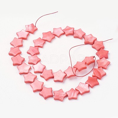 Natural Freshwater Shell Beads Strands BSHE-L036-41M-1
