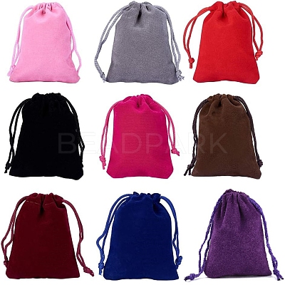 Rectangle Velvet Pouches TP-NB0001-02-1
