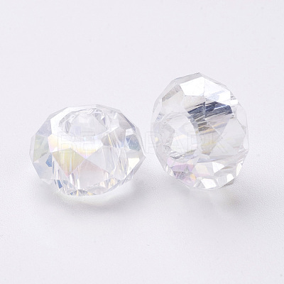 Glass European Beads X-GDA010-01-1