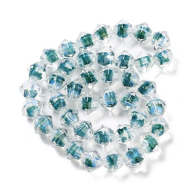 Handmade Lampwork Beads Strands LAMP-Q036-03B-1