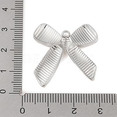 Non-Tarnish 304 Stainless Steel Pendants STAS-S125-02P-03-1