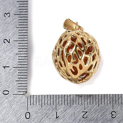304 Stainless Steel Pendants STAS-K252-06G-02-1