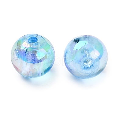 Eco-Friendly Transparent Acrylic Beads PL734-33-1