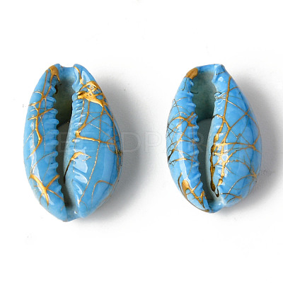 Natural Cowrie Shell Beads X-SSHEL-N0232-08A-1