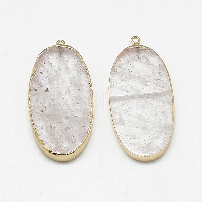 Natural Quartz Crystal Big Pendants G-Q983-A08-1